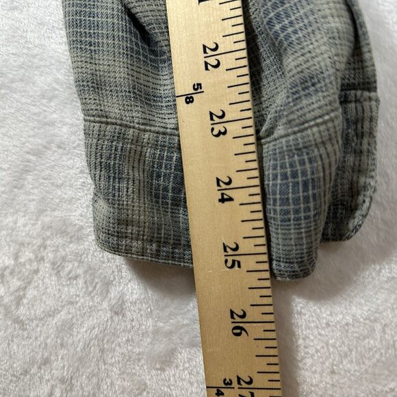 REI Shirt Long Sleeve Button Down Men’s Size XLT Vented Outdoor Hike Camp Green - Picture 8 of 14